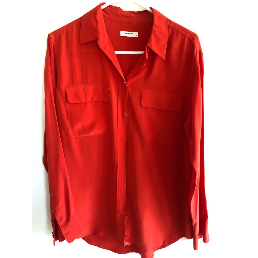 100% Silk Equipment Shirt